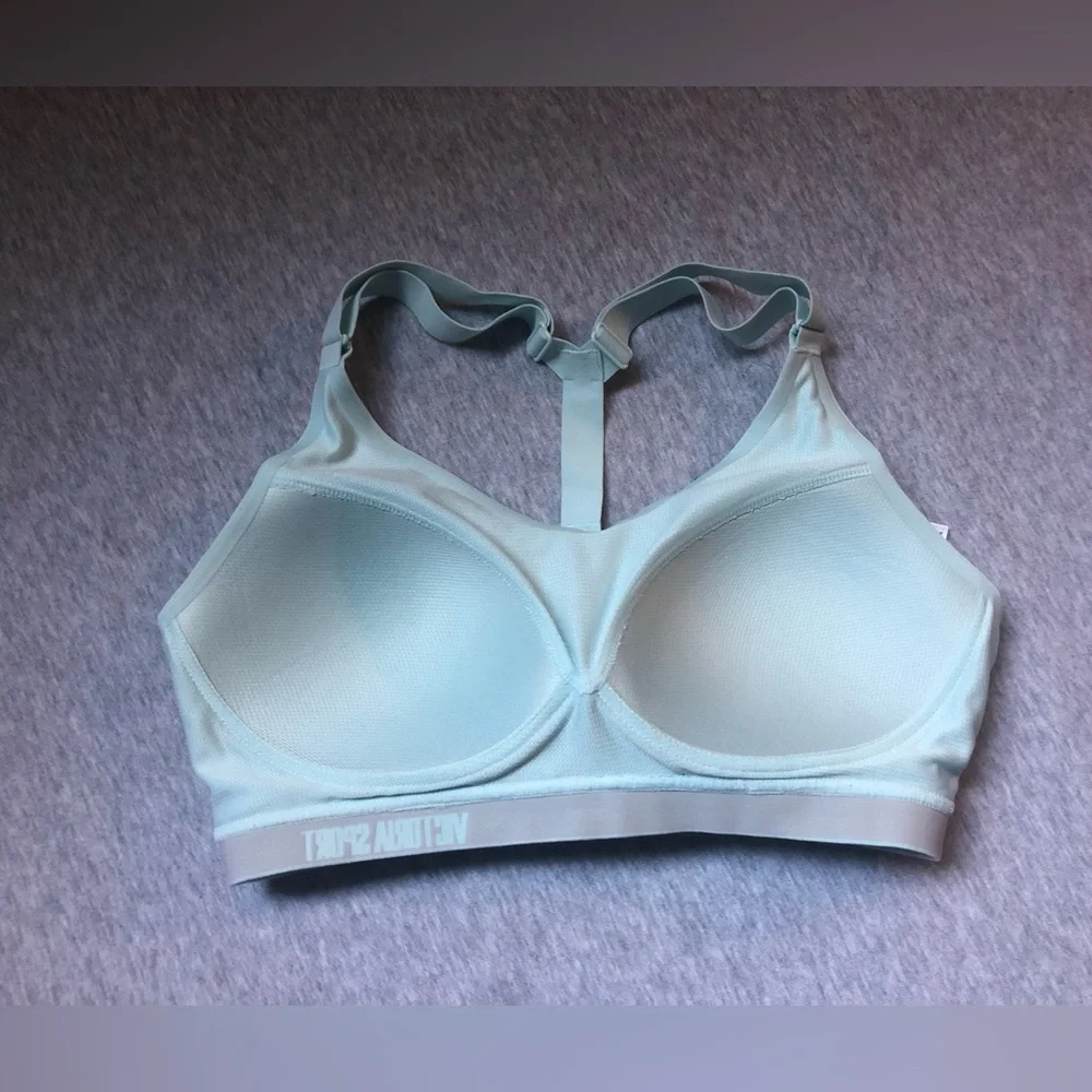 Victorias Secret Sports Bra Blue Victoria Sport Lightweight Wireless Size: 34C